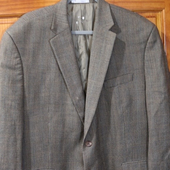 Lauren Ralph Lauren Lord & Taylor Wool Tweed Sport Coat 100& Wool 48R - Picture 3 of 15